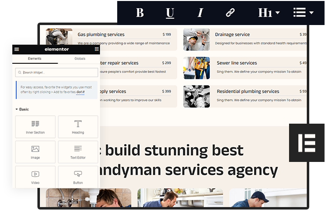 Plumber and Handyman WordPress Theme